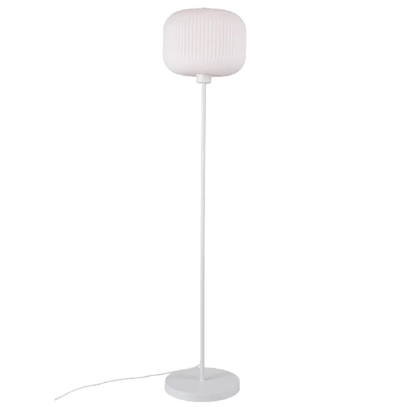 Marble Base Floor Lamp for a Touch of LuxuryMILFORD floor lamp white