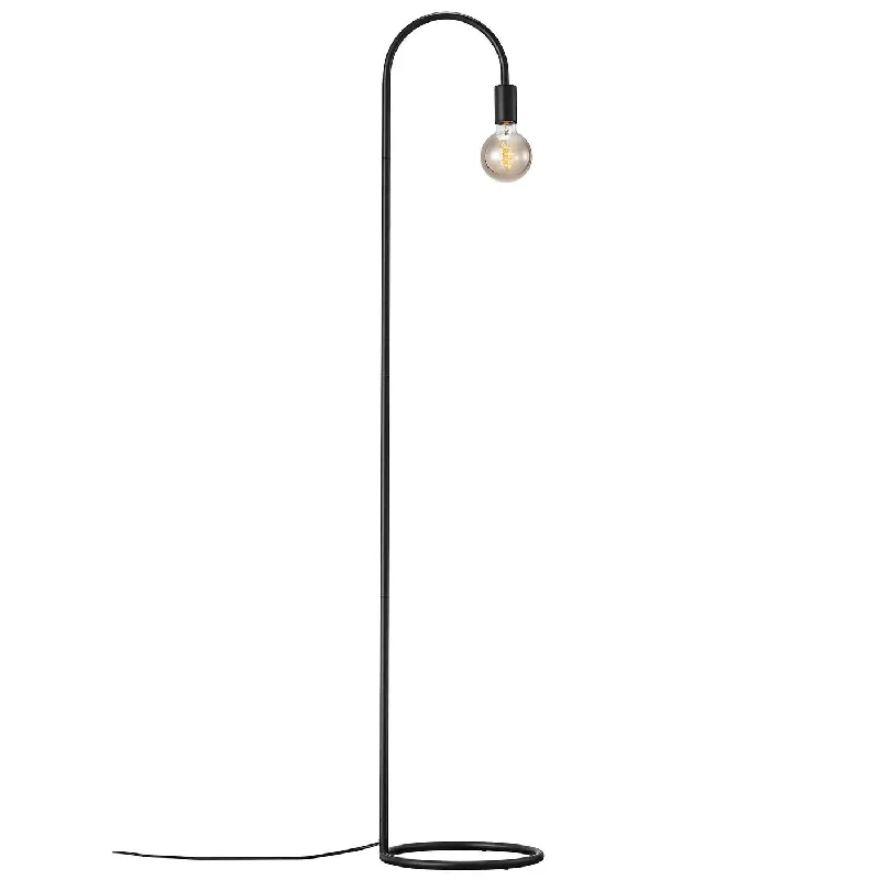 USB Charging Port Floor Lamp for Convenient Device ChargingPACO floor lamp black