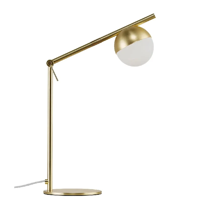 Metal Floor Lamp with a Matte Black Finish for a Sleek LookCONTINA brass table lamp