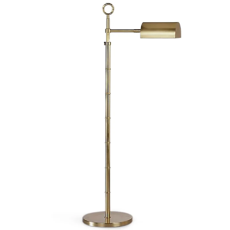 Smart Floor Lamp with Voice Control and Bluetooth ConnectivityMeurice Task Floor Lamp