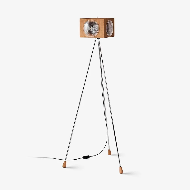 Victorian Style Floor Lamp for Traditional and Elegant InteriorsRetro Camera Focus Floor Lamp