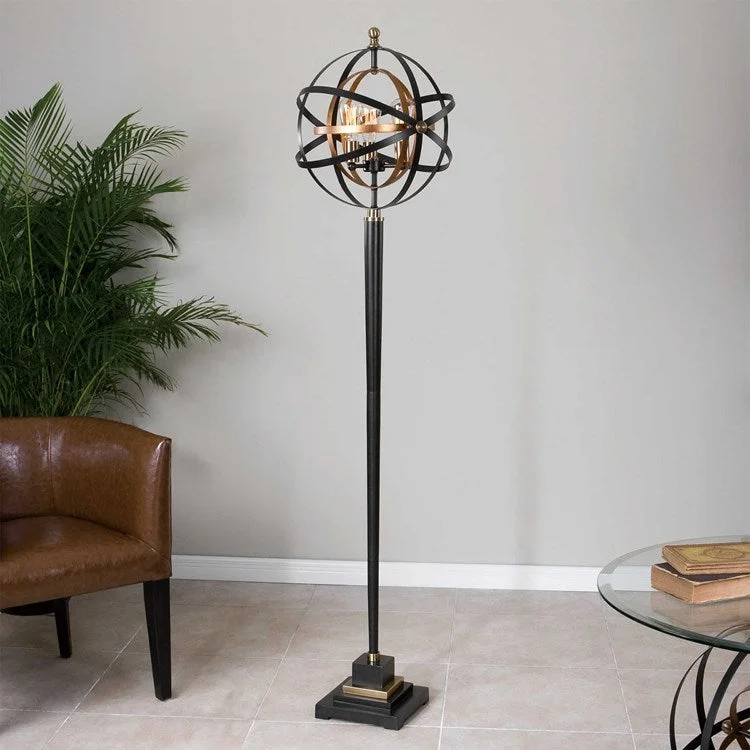 Marble Base Floor Lamp for a Touch of LuxuryRondure Floor Lamp