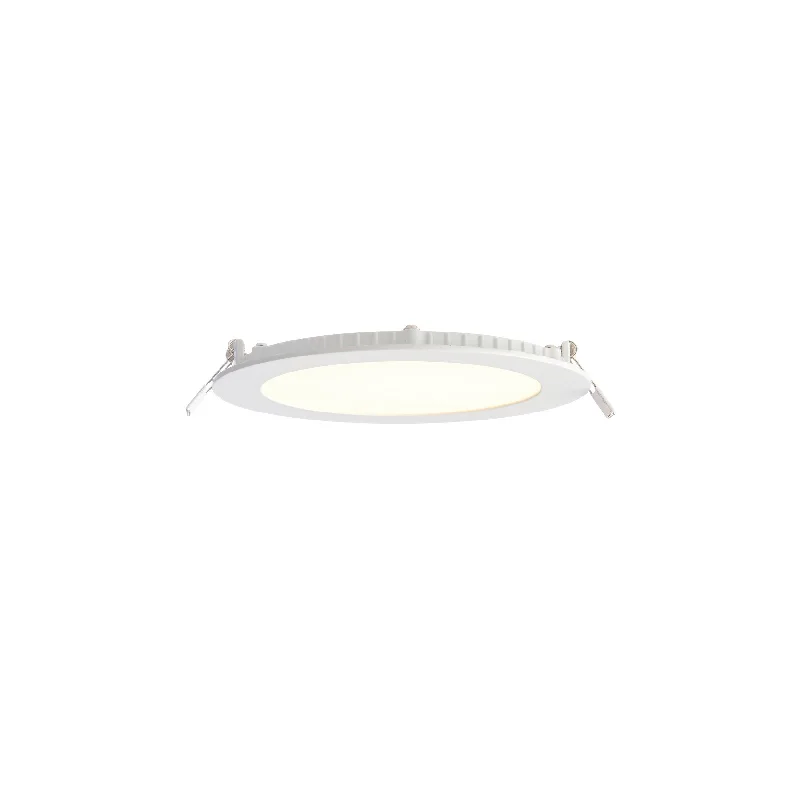 Glass Floor Lamp with Frosted Shades for Soft Diffused LightSirioDISC White White LED Recessed Light IP44 12W