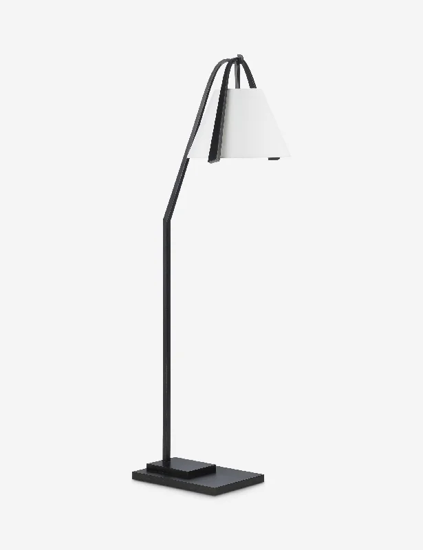 Modern Minimalist Floor Lamp for Contemporary Living RoomsYang Floor Lamp, Black