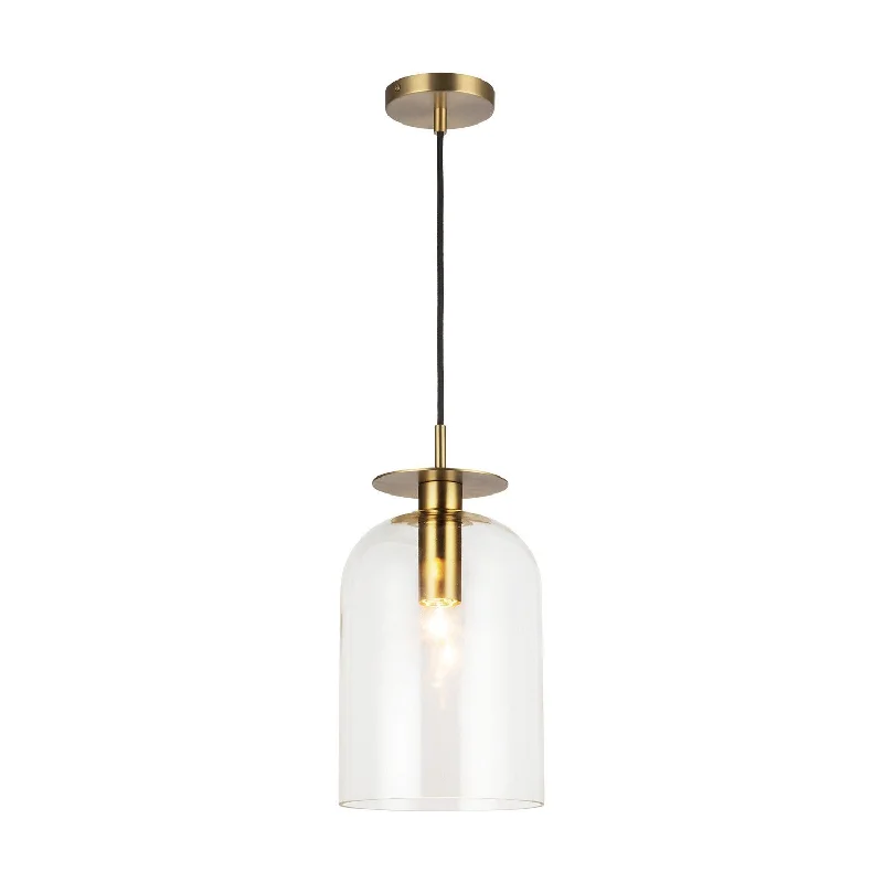 Scandinavian Style Ceiling Lights with Light Wood AccentsSylvia One Light Pendant