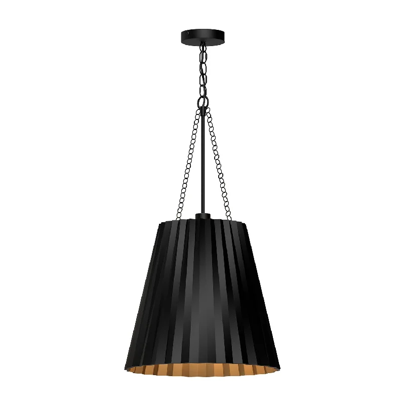 Gothic Ceiling Lights with Dark Metalwork and Pointed ArchesPlisse Pendant