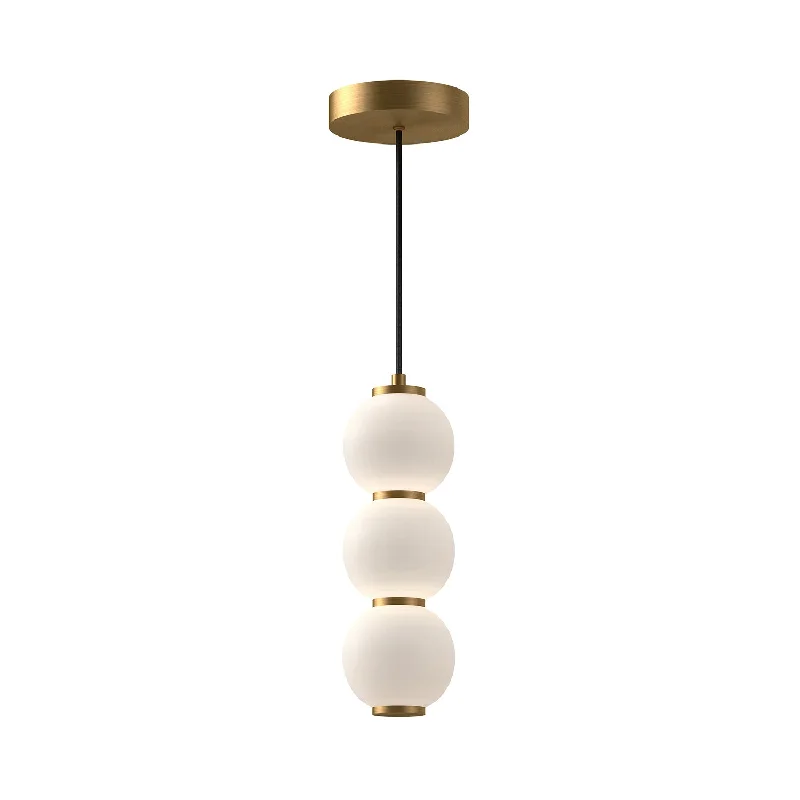 Metal Ceiling Lights in Brass, Copper, Stainless Steel, and IronBijou LED Pendant