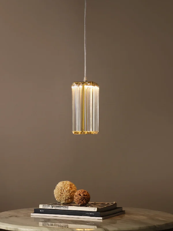 Modern Minimalist Ceiling Lights for Contemporary InteriorsCadwell Crystal Rods LED Pendant Light