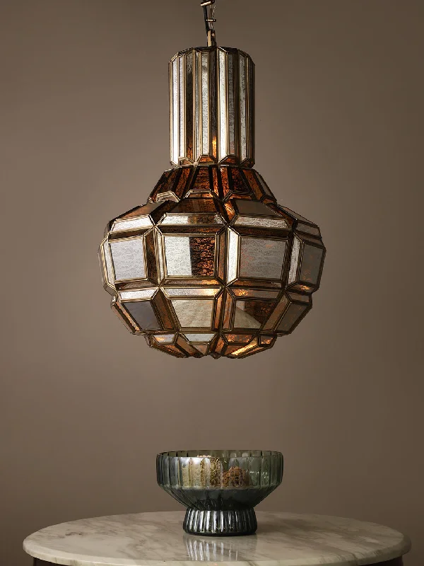 Retro Ceiling Lights Inspired by the 1950s and 1960s DesignCian Metal Glass Gold Pendant Light