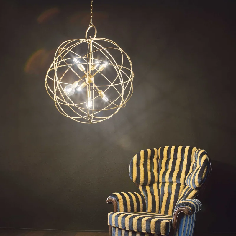 Retro Ceiling Lights Inspired by the 1950s and 1960s DesignContemporary Gold Metal Ceiling Pendant