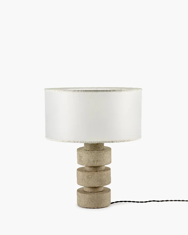 mid century modern table lamps with iconic designs for a stylish studyDisc lamp concrete