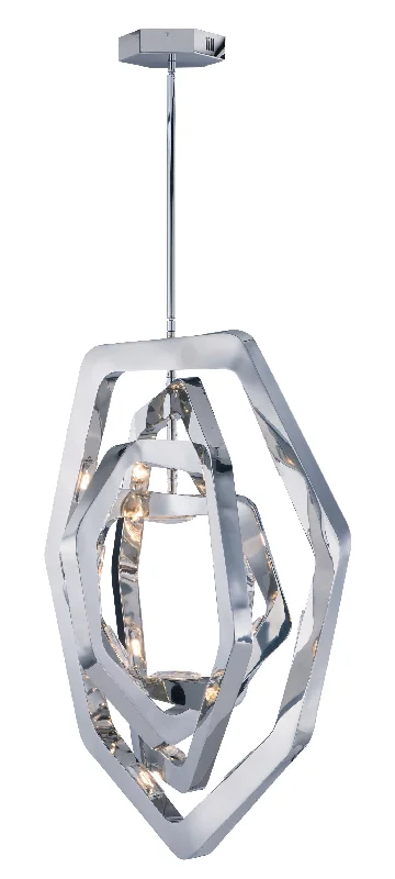 Crystal Ceiling Lights with High - Quality Swarovski CrystalsBoulder LED Pendant