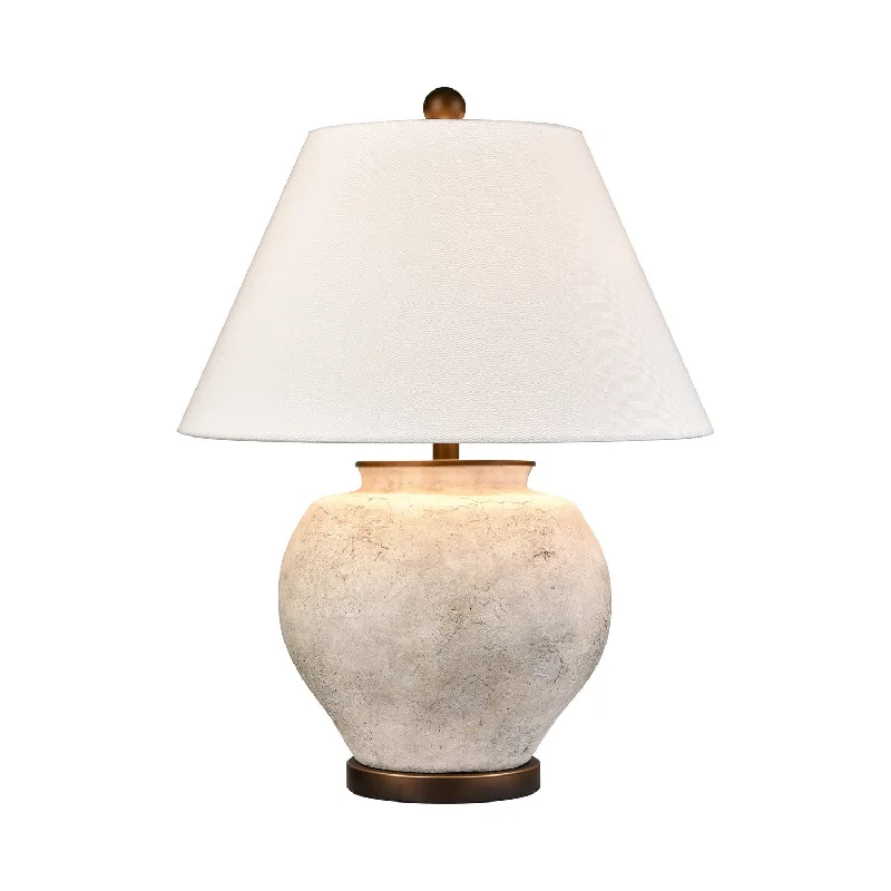 ceramic table lamps with hand painted designs for an artistic touchErin One Light Table Lamp