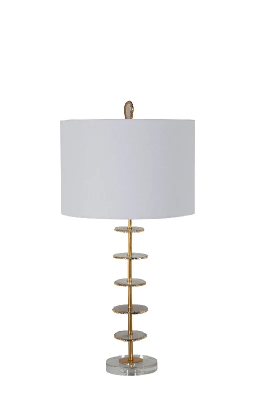 marble table lamps with a luxurious veined pattern for high end decorGianna Table Lamp