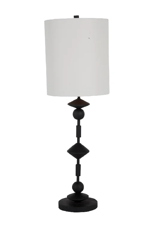 fabric table lamps with a linen shade for a relaxed and breathable lookClooney Console Lamp