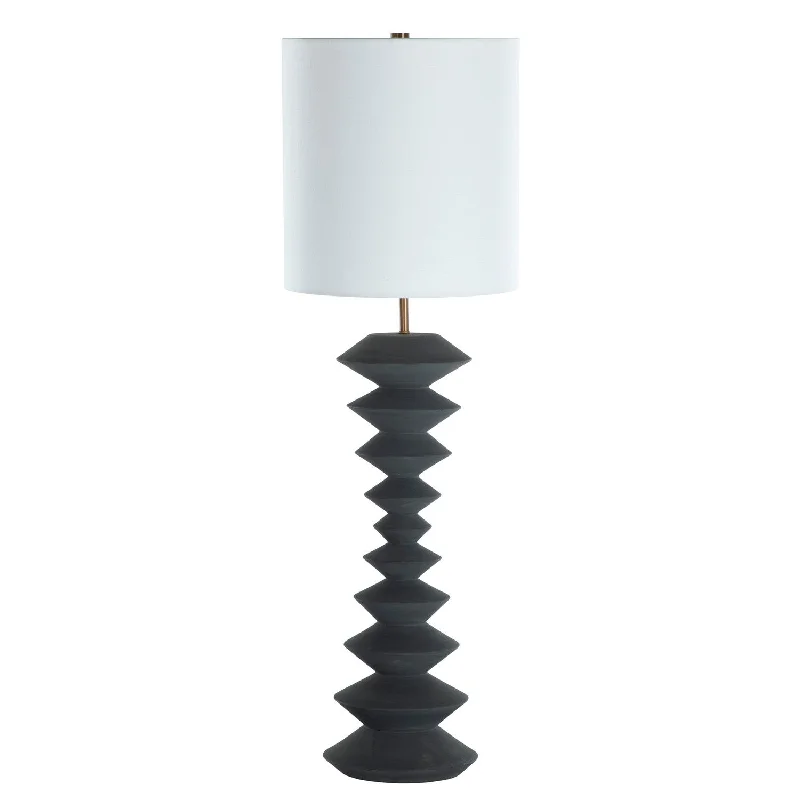 metal table lamps with a matte black finish for a sleek appearanceIrving Console Lamp