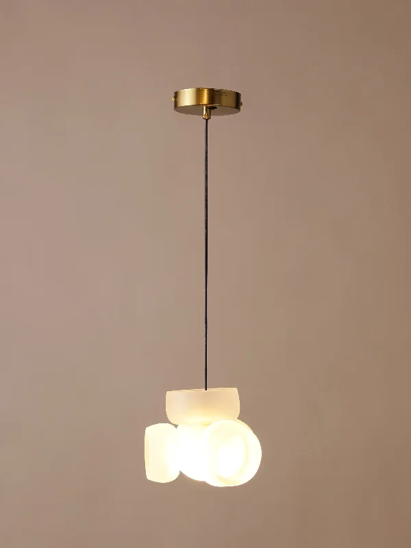 Metal Ceiling Lights in Brass, Copper, Stainless Steel, and IronGentlewind LED Pendant