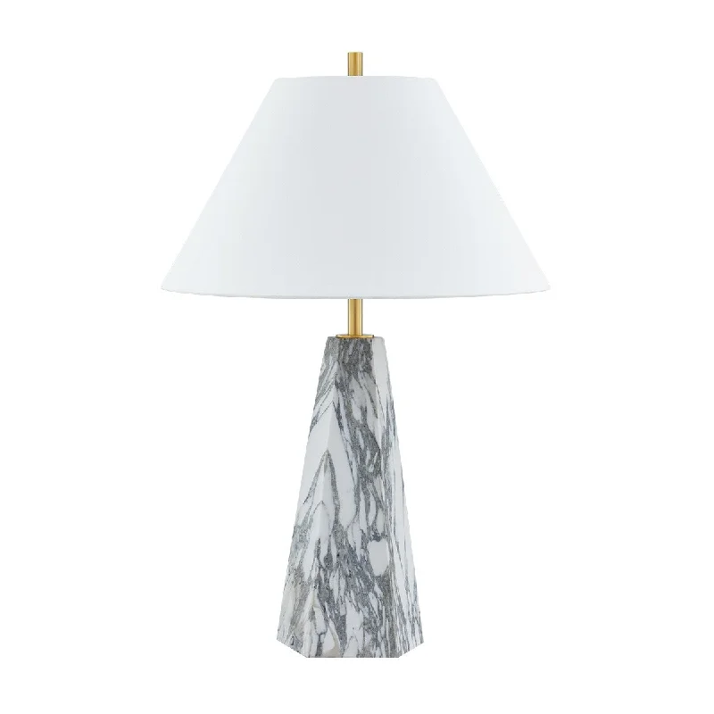 metal table lamps with a matte black finish for a sleek appearanceBenicia One Light Table Lamp