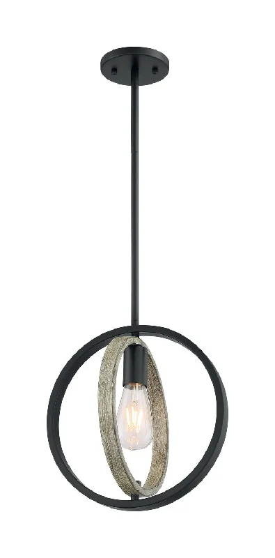 Contemporary Ceiling Lights with Unique, Abstract ShapesOne Light Mini Pendant