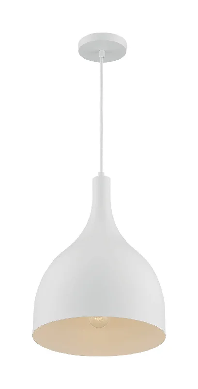 Contemporary Ceiling Lights with Unique, Abstract ShapesOne Light Pendant