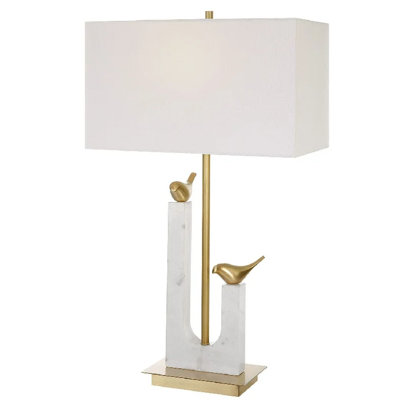 crystal table lamps with dazzling prisms for a glamorous effectSongbirds Table Lamp