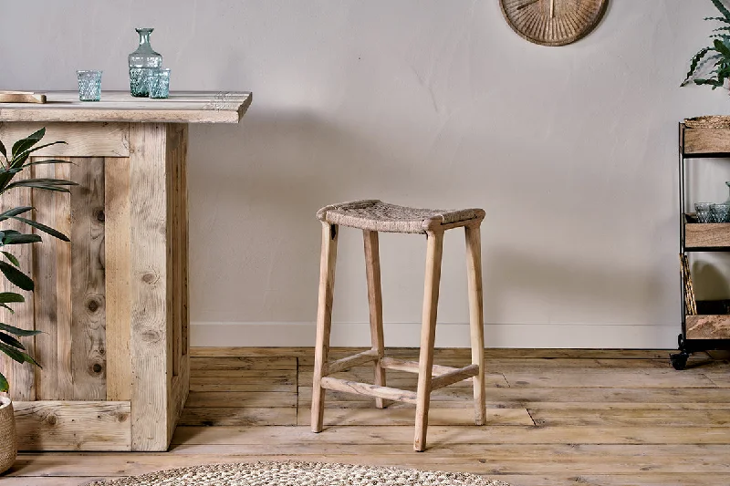 Mid - Century Modern Ceiling Lights with Simple, Sleek LinesVinay Woven Counter Stool - Natural