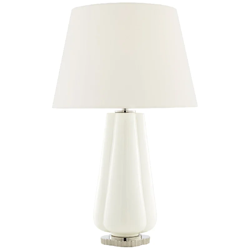 marble table lamps with a luxurious veined pattern for high end decorPenelope Table Lamp