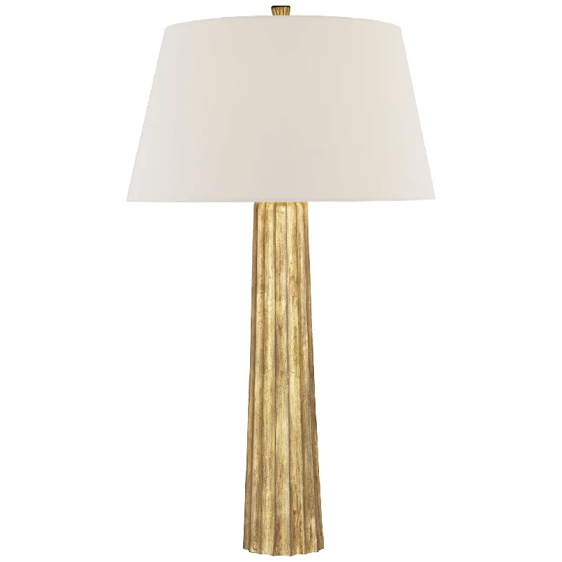 fabric table lamps with a linen shade for a relaxed and breathable lookFluted Spire Table Lamp