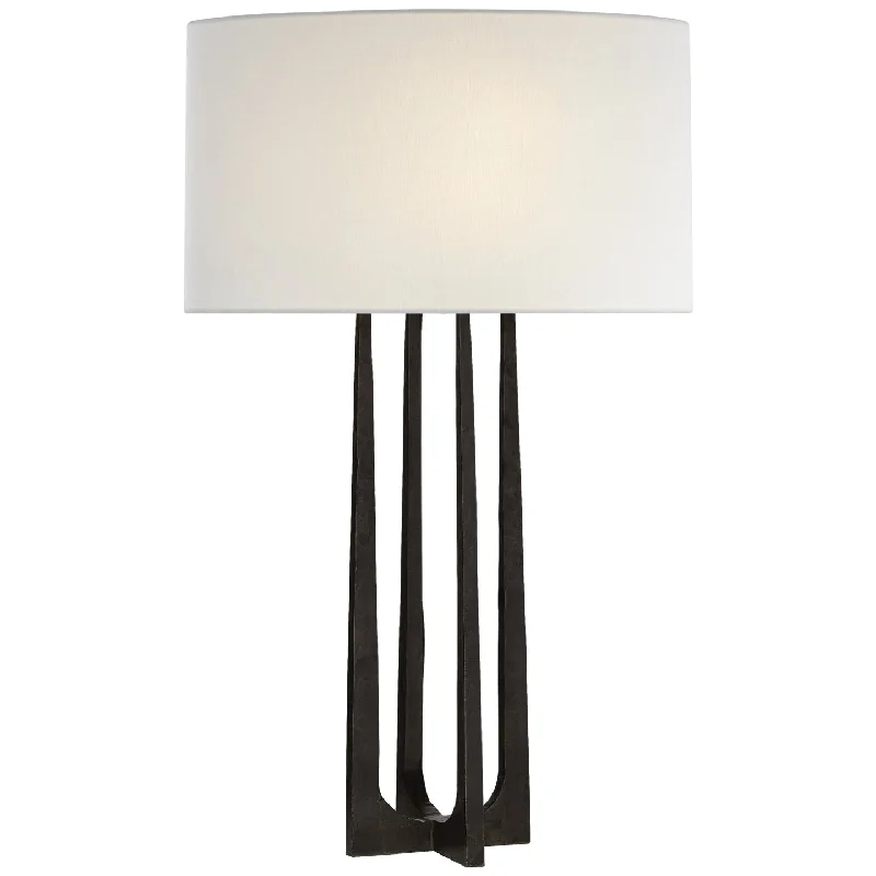 fabric table lamps with a linen shade for a relaxed and breathable lookScala Table Lamp