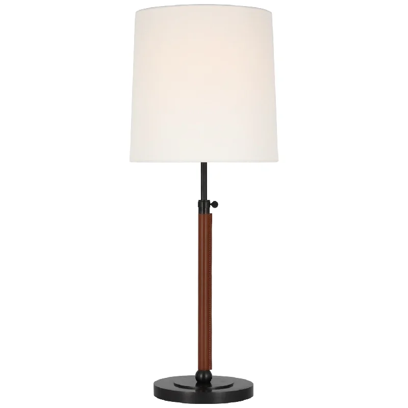 metal table lamps with a matte black finish for a sleek appearanceBryant Wrapped LED Table Lamp