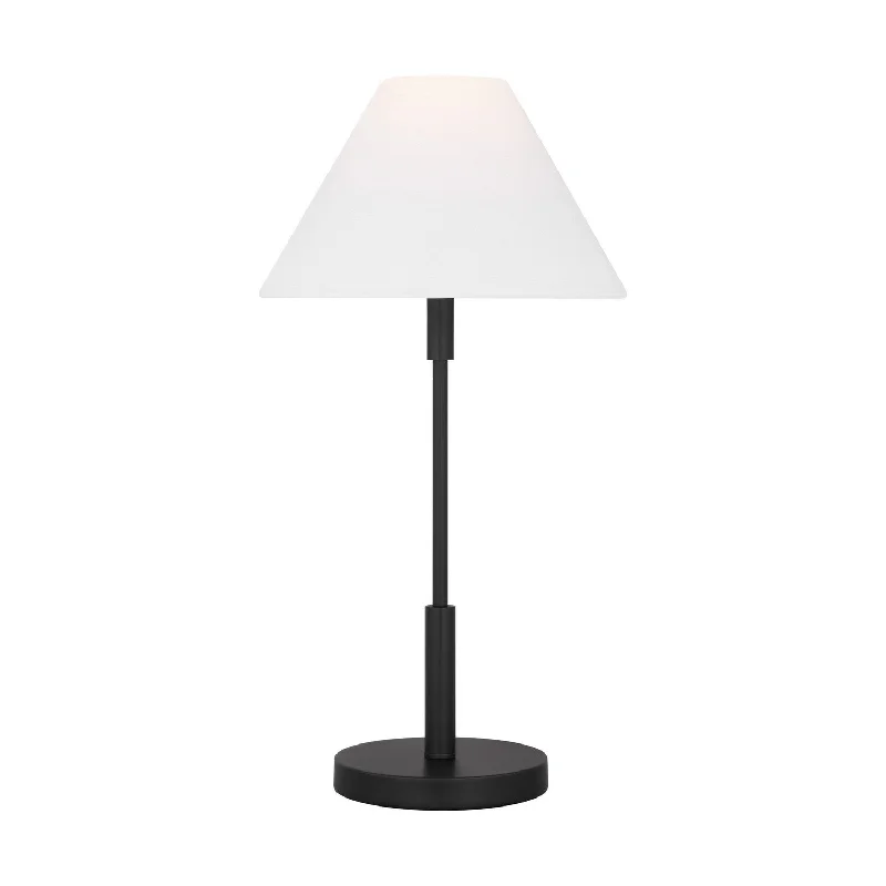 glass table lamps with a frosted surface for soft light diffusionPorteau Table Lamp